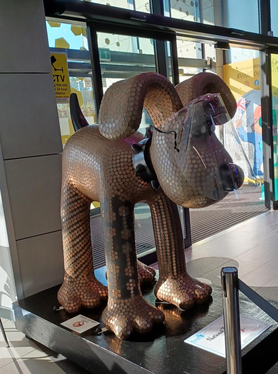Gromit in coins