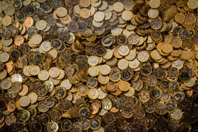 Newly minted Coins