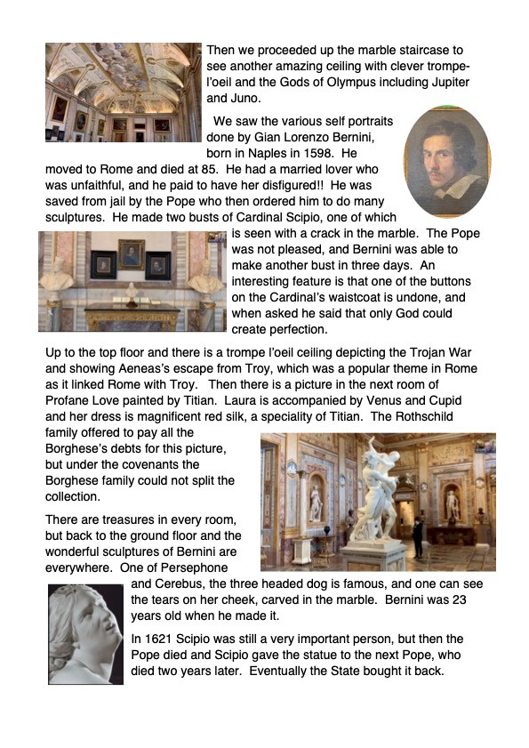 Borghese tour 2