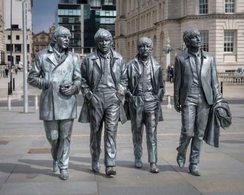 Beatle Satues