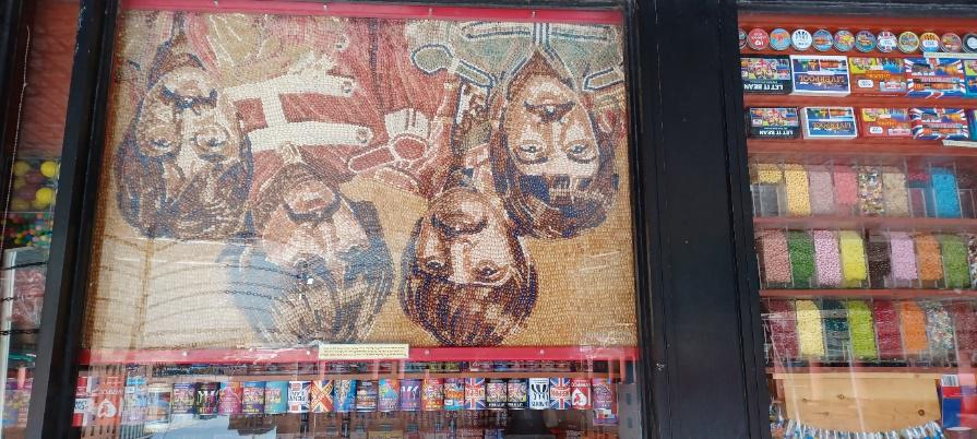 Portrait in sweets