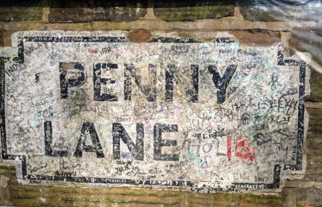 Penny Lane sign